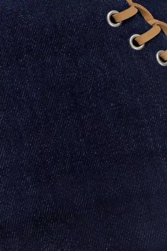 Vaqueros Meryl con cordones – Azul índigo Vaqueros Meryl con cordones – Azul índigo