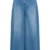 Vaqueros oversize Bobby con pliegue delantero – Azul verano Vaqueros oversize Bobby con pliegue delantero – Azul verano