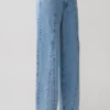 Vaqueros Roy de talle medio y pierna ancha – Denim azul clásico Vaqueros Roy de talle medio y pierna ancha – Denim azul clásico