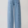 Vaqueros Roy de talle medio y pierna ancha – Denim azul clásico Vaqueros Roy de talle medio y pierna ancha – Denim azul clásico