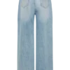 Vaqueros Sebastian de corte recto con bajo deshilachado – Azul claro lavado Vaqueros Sebastian de corte recto con bajo deshilachado – Azul claro lavado