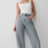 Vaqueros Tyla Diamante Denim – Azul/Verde Vaqueros Tyla Diamante Denim – Azul/Verde