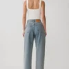 Vaqueros Tyla Diamante Denim – Azul/Verde Vaqueros Tyla Diamante Denim – Azul/Verde