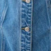 Vestido de Denim con botones en la parte delantera Penn – Azul verano Vestido de Denim con botones en la parte delantera Penn – Azul verano