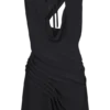 Vestido de gasa Oria – Negro Vestido de gasa Oria – Negro