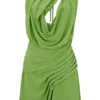 Vestido de gasa Oria – Verde