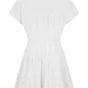 Vestido de lino con botones Aysha – Blanco Vestido de lino con botones Aysha – Blanco
