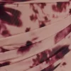 Vestido de malla de un solo hombro Adrienne – Estampado floral difuminado en color nude