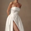 Vestido de novia sin tirantes Eileen – Blanco Vestido de novia sin tirantes Eileen – Blanco