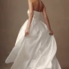 Vestido de novia sin tirantes Eileen – Blanco Vestido de novia sin tirantes Eileen – Blanco