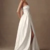 Vestido de novia sin tirantes Eileen – Blanco Vestido de novia sin tirantes Eileen – Blanco