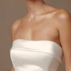Vestido de novia sin tirantes Eileen – Blanco Vestido de novia sin tirantes Eileen – Blanco