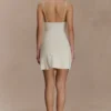 Vestido de punto bordado Brullo – Marfil Vestido de punto bordado Brullo – Marfil