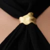 Vestido de punto con cuello halter Hector – Negro Vestido de punto con cuello halter Hector – Negro