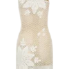 Vestido de punto de ganchillo a mano Barker – Blanco Vestido de punto de ganchillo a mano Barker – Blanco