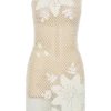 Vestido de punto de ganchillo a mano Barker – Blanco Vestido de punto de ganchillo a mano Barker – Blanco