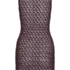 Vestido de punto de ganchillo Cherly – Chocolate Vestido de punto de ganchillo Cherly – Chocolate