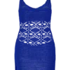 Vestido de punto de ganchillo Everette – Cobalto Vestido de punto de ganchillo Everette – Cobalto