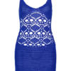 Vestido de punto de ganchillo Everette – Cobalto Vestido de punto de ganchillo Everette – Cobalto