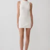 Vestido de punto tipo bufanda Amilee – Marfil Vestido de punto tipo bufanda Amilee – Marfil