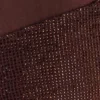 Vestido elástico con estampado de cachemira y pedrería – Chocolate Vestido elástico con estampado de cachemira y pedrería – Chocolate