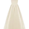 Vestido fruncido Carla – Crema marfil Vestido fruncido Carla – Crema marfil