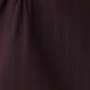 Vestido Hallie con cuello barco – Rayas diplomáticas ciruela