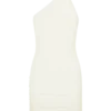 Vestido halter ceñido Mariposa – Marfil Vestido halter ceñido Mariposa – Marfil