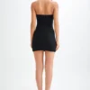 Vestido halter de traje Amelita – Negro Vestido halter de traje Amelita – Negro