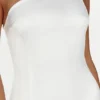 Vestido Harper de un solo hombro – Blanco Vestido Harper de un solo hombro – Blanco