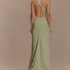 Vestido Harper de un solo hombro – Salvia Vestido Harper de un solo hombro – Salvia