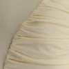 Vestido largo ajustado con fruncidos Amandine – Limón