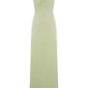 Vestido largo asimétrico y ceñido Ashford – Salvia Vestido largo asimétrico y ceñido Ashford – Salvia