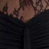 Vestido largo Bonnie Slinky And Lace – Negro Vestido largo Bonnie Slinky And Lace – Negro