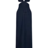 Vestido largo con copas de Denim Amila – Azul índigo Vestido largo con copas de Denim Amila – Azul índigo