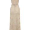 Vestido largo de punto metalizado Suki – Dorado Vestido largo de punto metalizado Suki – Dorado