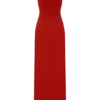 Vestido largo Kaiden con pedrería – Rojo desierto Vestido largo Kaiden con pedrería – Rojo desierto