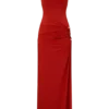 Vestido largo Kaiden con pedrería – Rojo desierto Vestido largo Kaiden con pedrería – Rojo desierto