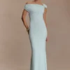 Vestido largo Kinsley Slinky con detalles metálicos – Lagoon Vestido largo Kinsley Slinky con detalles metálicos – Lagoon