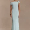 Vestido largo Kinsley Slinky con detalles metálicos – Lagoon Vestido largo Kinsley Slinky con detalles metálicos – Lagoon