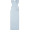Vestido largo Lalia Teardrop – Azul claro