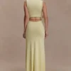 Vestido largo Monay Tulip – Limón Vestido largo Monay Tulip – Limón
