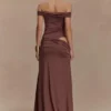 Vestido largo Oliver Slinky – Chocolate Vestido largo Oliver Slinky – Chocolate