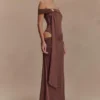 Vestido largo Oliver Slinky – Chocolate Vestido largo Oliver Slinky – Chocolate