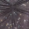 Vestido largo Roisin con diamantes – Gris plomo