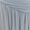 Vestido largo sin tirantes Bex con abertura – Azul pálido Vestido largo sin tirantes Bex con abertura – Azul pálido