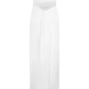 Vestido largo sin tirantes con aberturas Paulina – Blanco Vestido largo sin tirantes con aberturas Paulina – Blanco