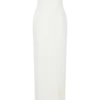 Vestido largo sin tirantes con adornos Hilda – Blanco Vestido largo sin tirantes con adornos Hilda – Blanco