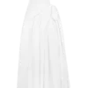 Vestido largo sin tirantes con corsé Elizabeth – Blanco Vestido largo sin tirantes con corsé Elizabeth – Blanco