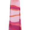 Vestido largo sin tirantes de gasa Amaya – Estampado Pink Sunset